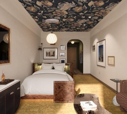 The Pullman Room at the Crawford Hotel in Denver, Colorado.