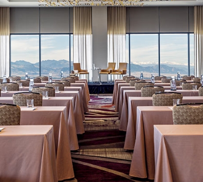 Pinnacle Club at the Grand Hyatt Denver in Denver, Colorado.
