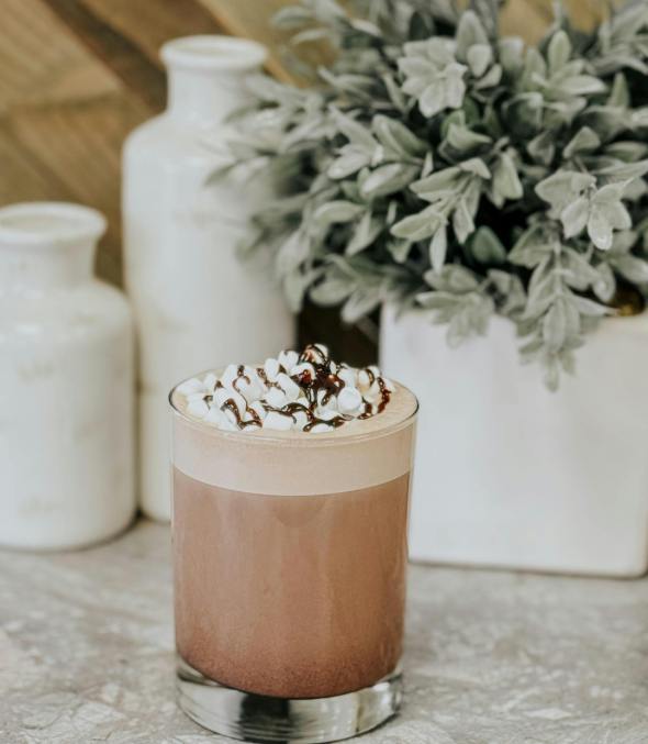 Close up of a drink