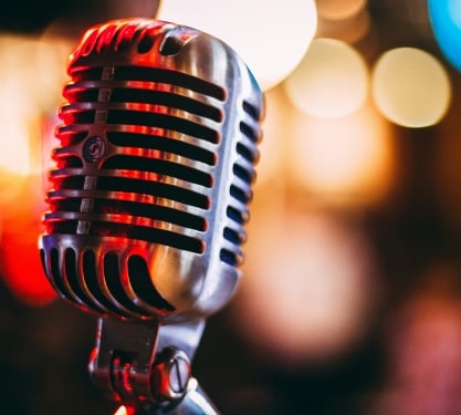 Image of closeup mic