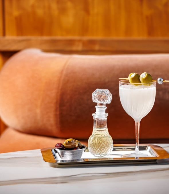 drinks on table
